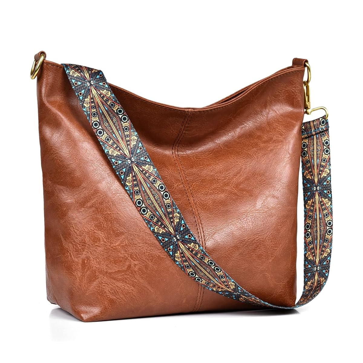 Trendy PU Leather Crossbody Sling Bag for Women β Lightweight Small Handbag