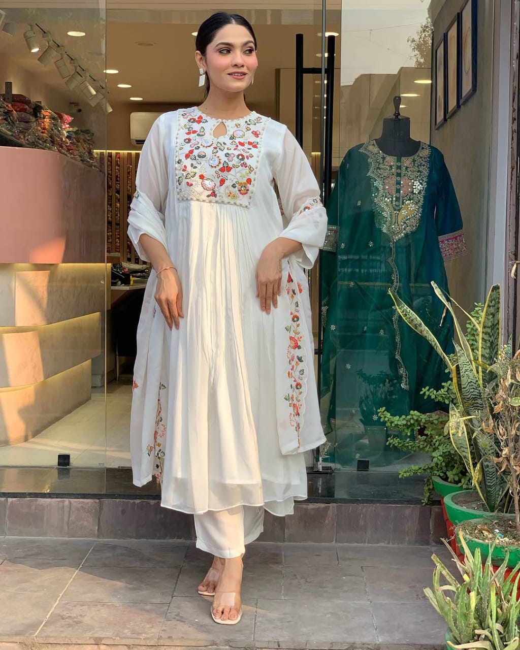 Tesla Elegant Kurta Dupatta Set
