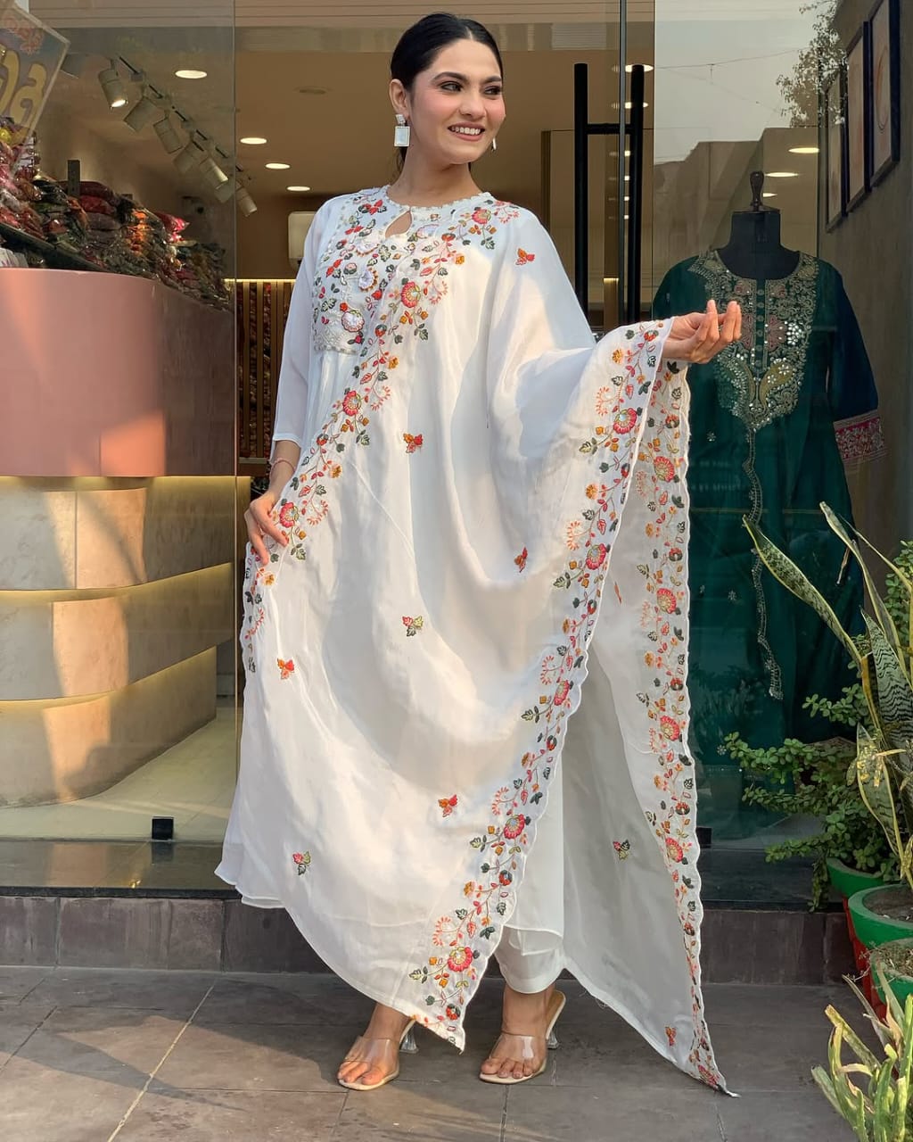 Tesla Elegant Kurta Dupatta Set
