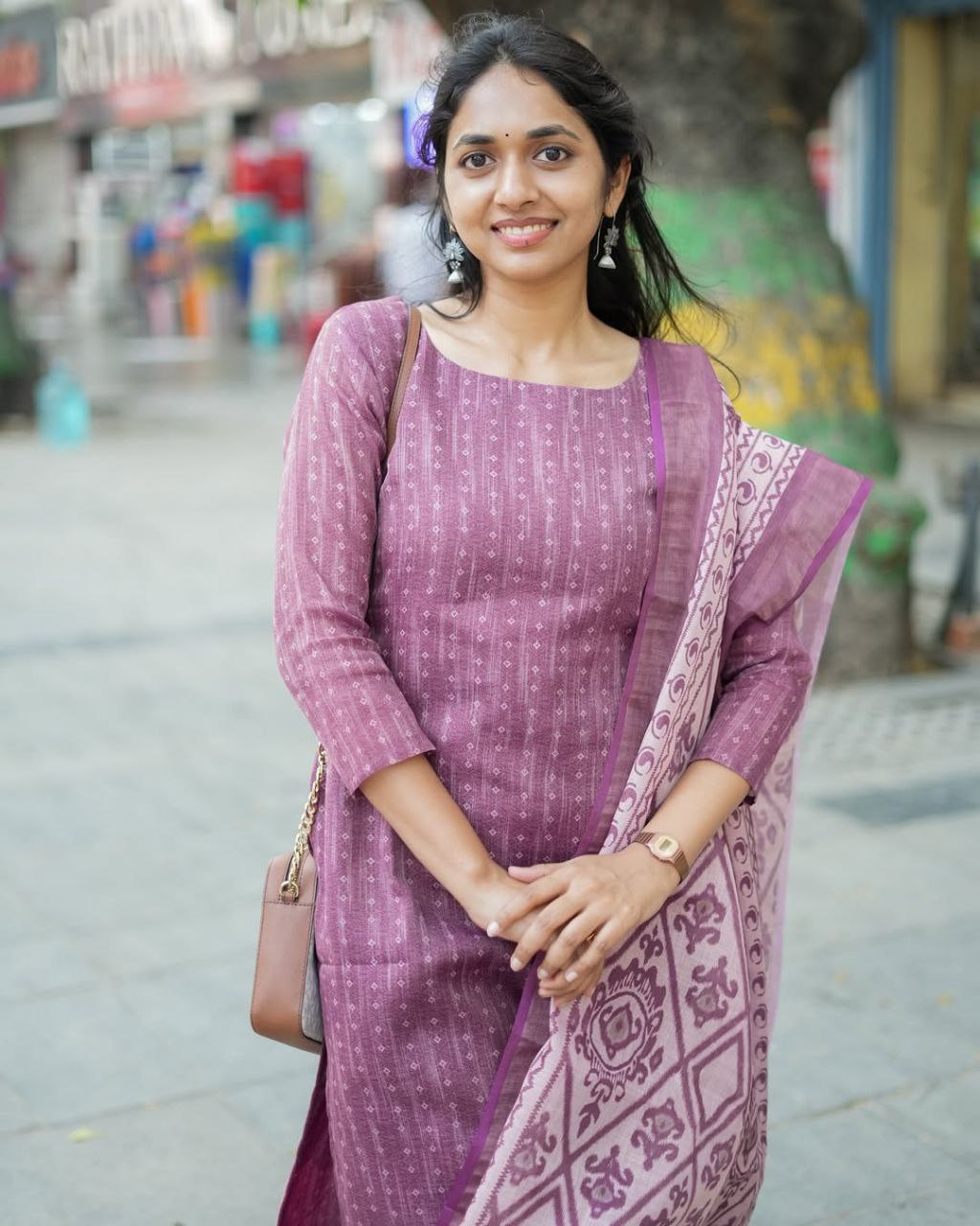 Pure Comfort: Lilan Cotton Kurta & Dupatta 2-Piece Set