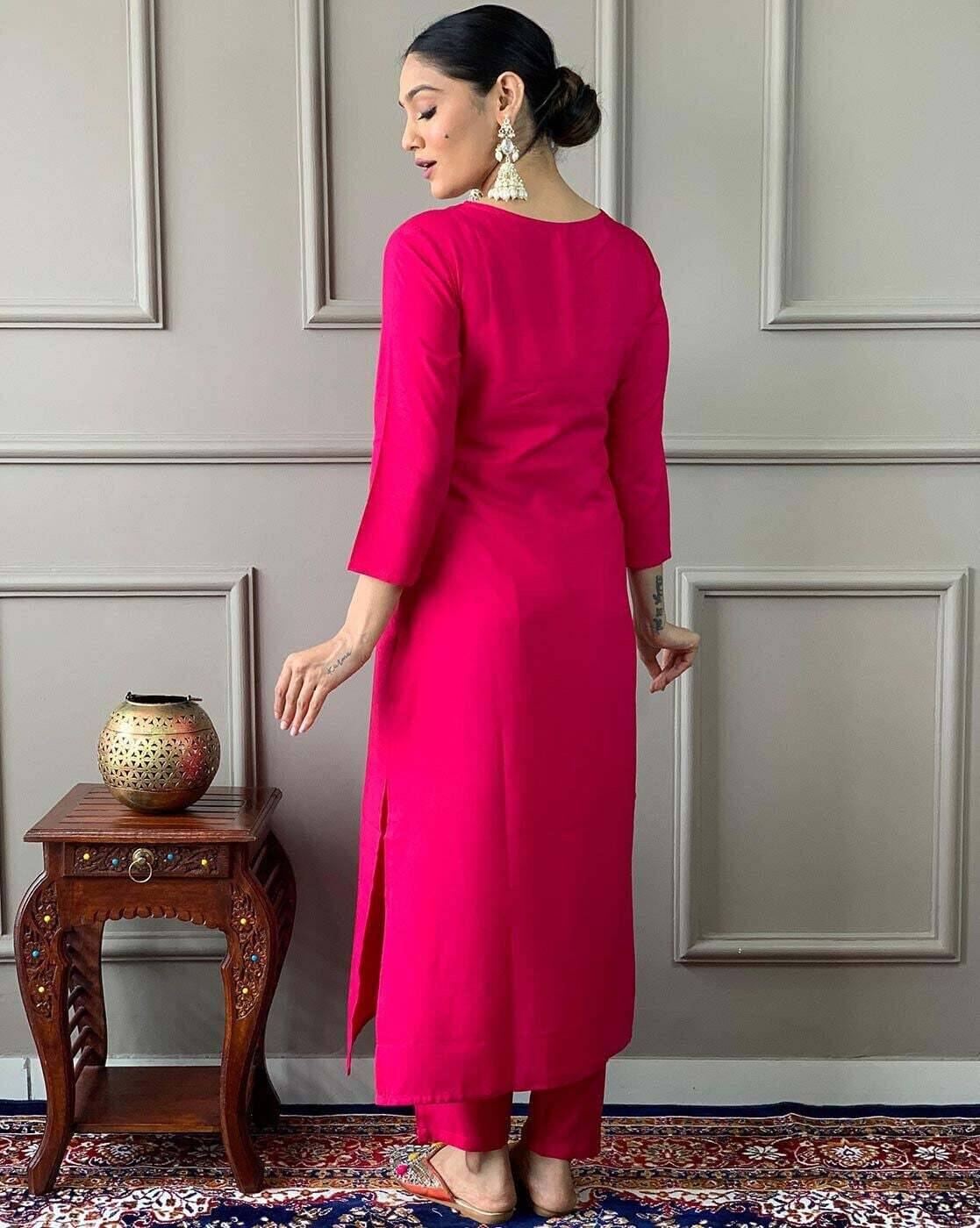 Traditional Women’s Kurta Pant Dupatta Set