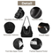 Set Of 3 Black Light Weight Pu Leather Handbag Combo For Women