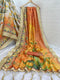 Classic Mysore Silk Saree with Pure Jari, Digital Print & Elegant Zalar
