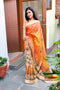 Graceful Mysore Silk Saree with Pure Jari, Digital Blouse & Border Detailing