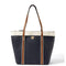 Premium Faux Leather Shoulder Bag – Spacious Dark Blue Women’s Handbag