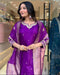 Silken Grace: Women’s Kurta Pant Dupatta Set