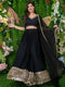 Luxury Embroidered Semi Stitched Lehenga Choli Dupatta