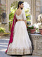 Elegant Chinon Lehenga Set with Embroidered Zari Work & Sequins Dupatta