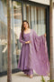 Vichitra Lace Dupatta Kurta Set