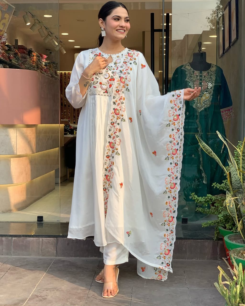 Tesla Elegant Kurta Dupatta Set