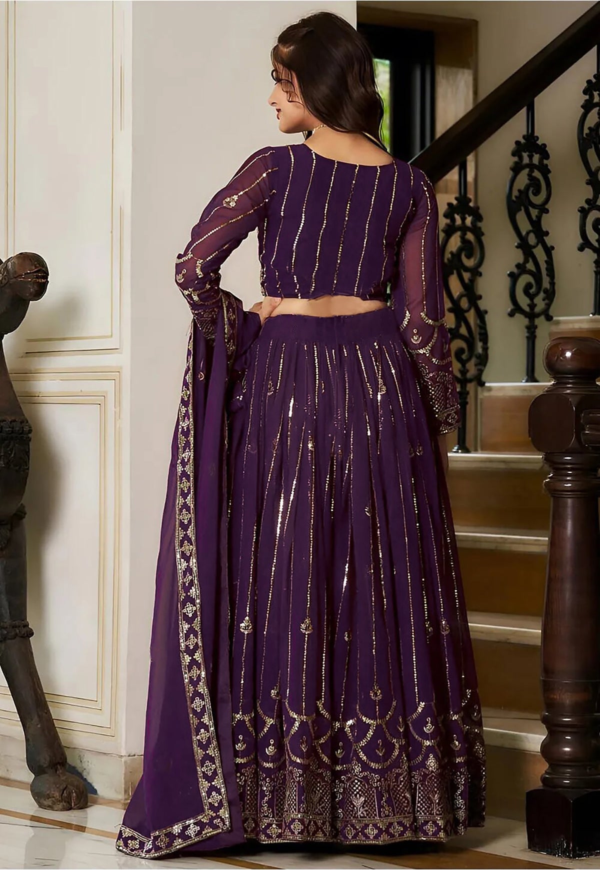 Premium Semi Stitched Lehenga Choli Apparel