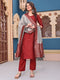 Silk Kurta Pant Dupatta Set