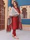 Silk Kurta Pant Dupatta Set