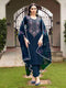 Tesla Organza Dupatta Kurta Set