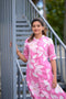 Heavy Rayon Co-ord Set with A-Line Kurti & Ankle-Length Pant