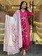 Tesla Kurta Chanderi Dupatta Set