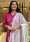 Tesla Kurta Chanderi Dupatta Set