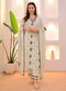 Vichitra Embroidered Kurta Pant Dupatta Set