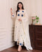 Tesla Embroidered Kurta Pant Dupatta Set