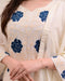 Tesla Embroidered Kurta Pant Dupatta Set