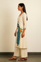 New Launch Designer Kurta with Peacock Motif & Multi-Thread Embroidery – Stitched Plain Pant