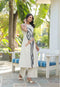 Khadi Silk Set with Peacock Embroidery – Top & Matching Pan