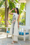 Khadi Silk Set with Peacock Embroidery – Top & Matching Pan