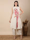 Khadi Silk Ensemble with Peacock Motif Embroidery – Top & Matching Pant