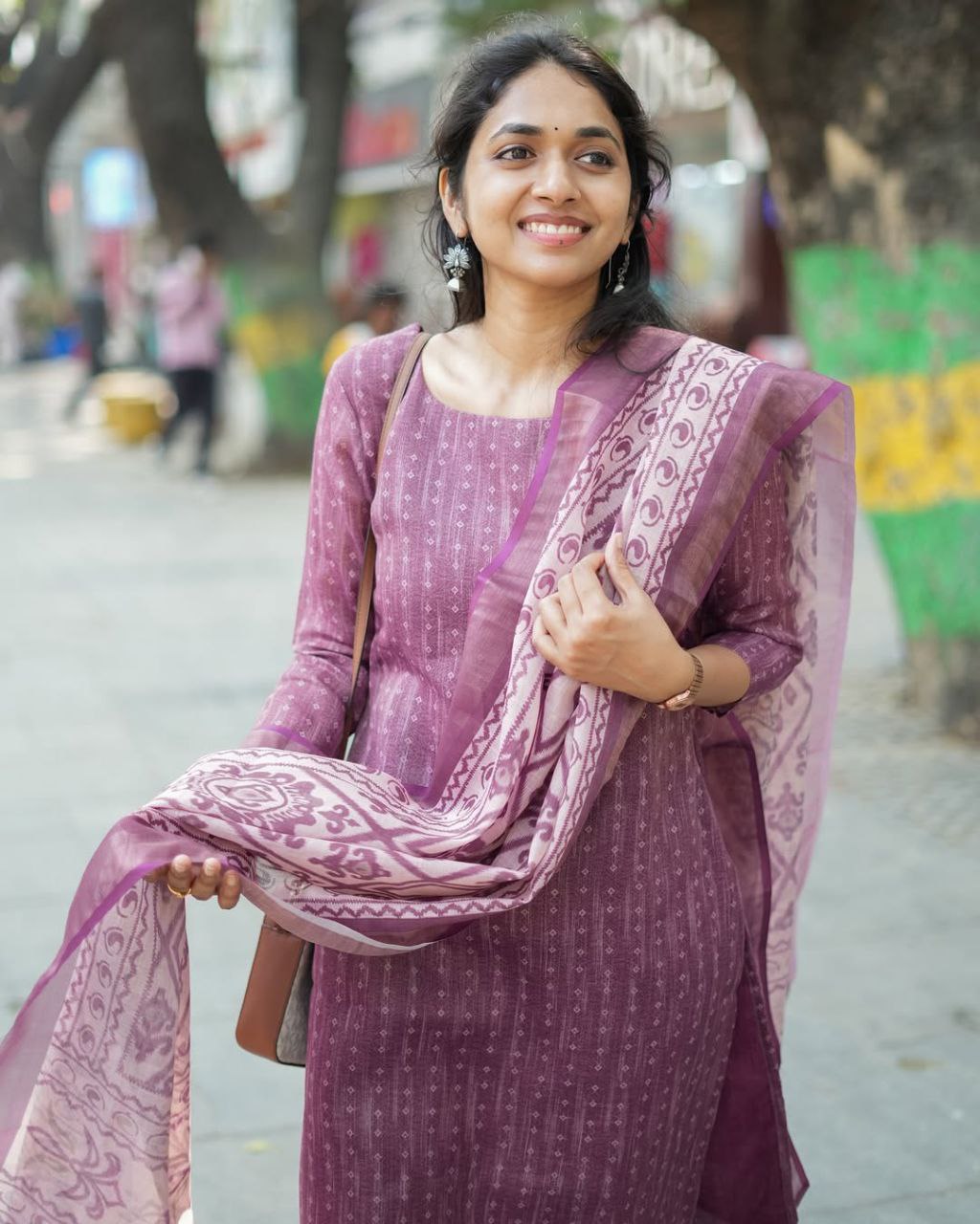 Pure Comfort: Lilan Cotton Kurta & Dupatta 2-Piece Set