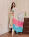 Elegant Reshmi Orgenza: Handwork Dupatta Pant Set