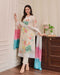 Elegant Reshmi Orgenza: Handwork Dupatta Pant Set