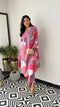 Graceful Charm: Cord Set Cotton Kurta Pant Set