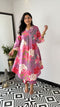 Graceful Charm: Cord Set Cotton Kurta Pant Set