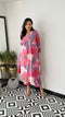 Graceful Charm: Cord Set Cotton Kurta Pant Set