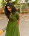 Chanderi Charm: Branded Suit Set with Jcard Weaving & Handcrafted Zari Embellishments
