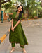 Chanderi Charm: Branded Suit Set with Jcard Weaving & Handcrafted Zari Embellishments