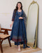 Elegant Blue: MAL Cotton Kurta Plazo with Handwork Neck & Dupatta Set