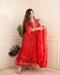 Heavy Suit Set with Intricate Hand Embroidery, Zari Weaving & Prints – Matching Pant & Lace Dupatta