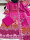 Enchanting Softy Muslin Elegance: Digital Print & Hand Embroidered Pakistani Suit