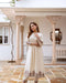 South Cotton Elegance: Top & Pant Suit Set with Attached Sleeves