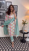Heavy Suit Set with Intricate Hand Work – Matching Pant, Dupatta & Designer Hand Bracelet
