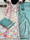 Heavy Suit Set with Intricate Hand Work – Matching Pant, Dupatta & Designer Hand Bracelet