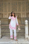 Elegant Threads: New Design Lilan Full Embroidery Straight Kurta Set