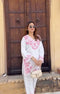 Elegant Threads: New Design Lilan Full Embroidery Straight Kurta Set