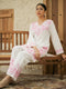 Elegant Threads: New Design Lilan Full Embroidery Straight Kurta Set