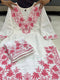 Elegant Threads: New Design Lilan Full Embroidery Straight Kurta Set