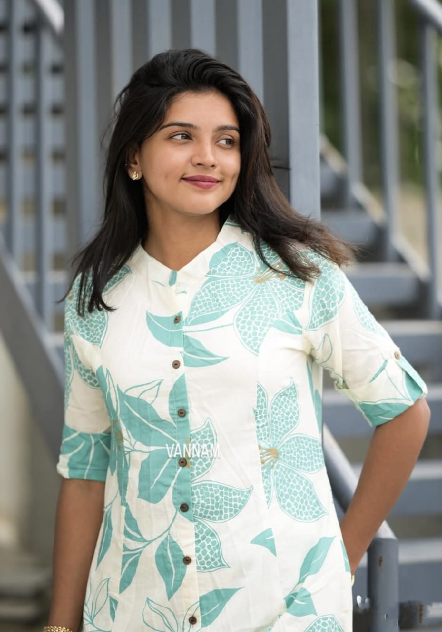 Cord set with Aline cut kurti pattern paired with ankle length pent