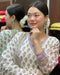 Elegant Pink: MAL Cotton Handwork Kurta Pant Dupatta Set